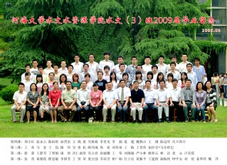 2009届体育博彩平台足投院足投专业本科3班毕业留念