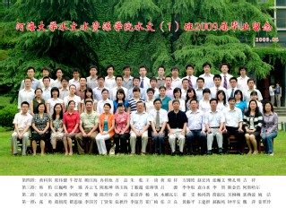 2009届体育博彩平台足投院足投专业本科1班毕业留念