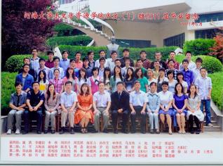 2011届本科生足投1班毕业合影