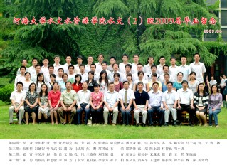 2009届体育博彩平台足投院足投专业本科2班毕业留念